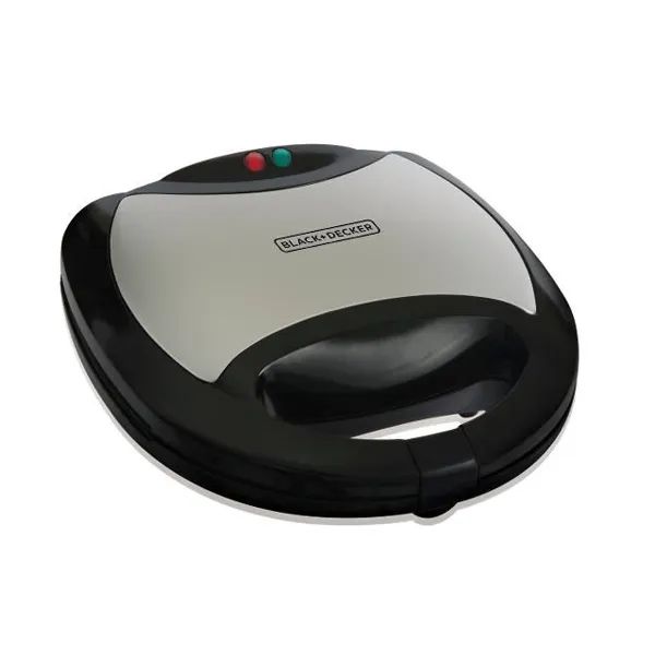 Black+Decker 2 Slice Interchangeable Sandwich & Grill Maker TS2080-B5