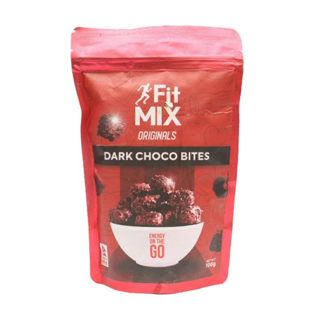 Fit Energy Bites Mix Dark Choco 100G