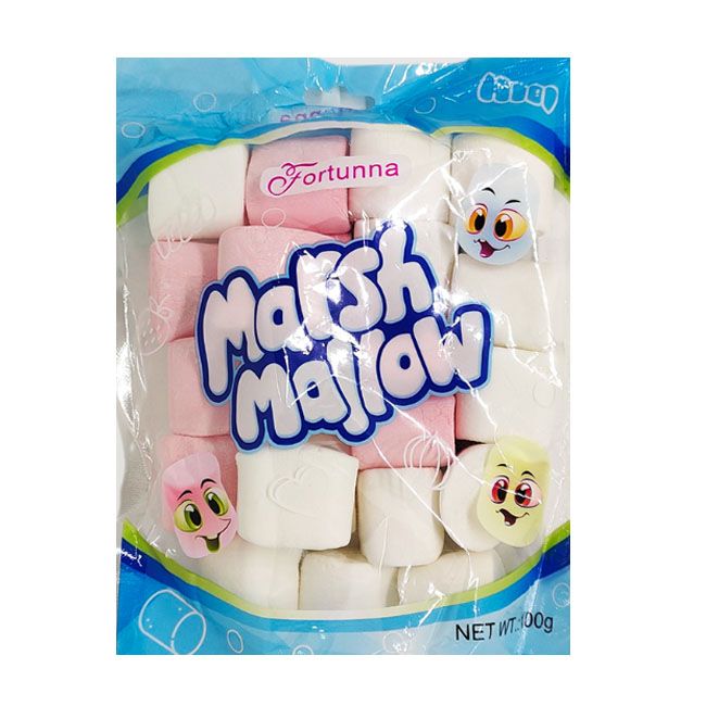 Fortuna Marshmallow Cylinder 140Gm