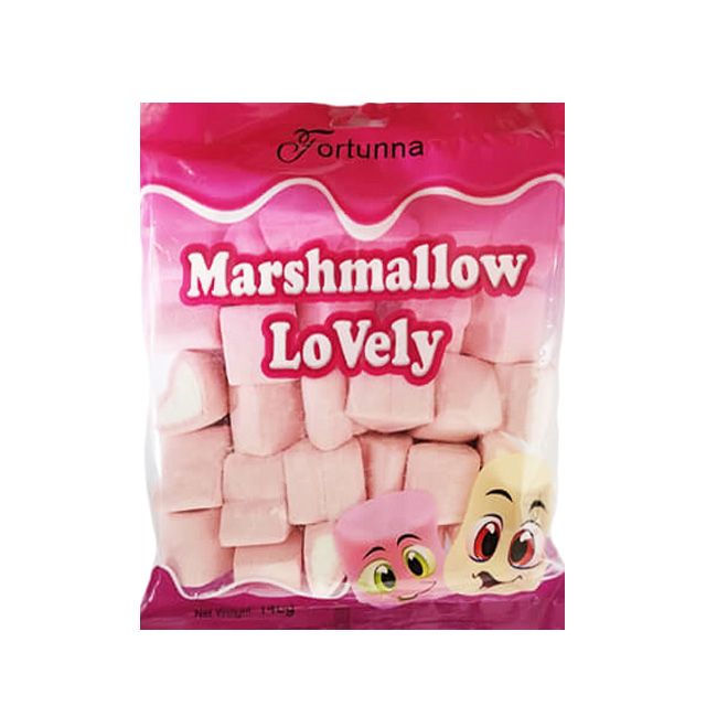 Fortuna Marshmallow Heart Lovely 140Gm