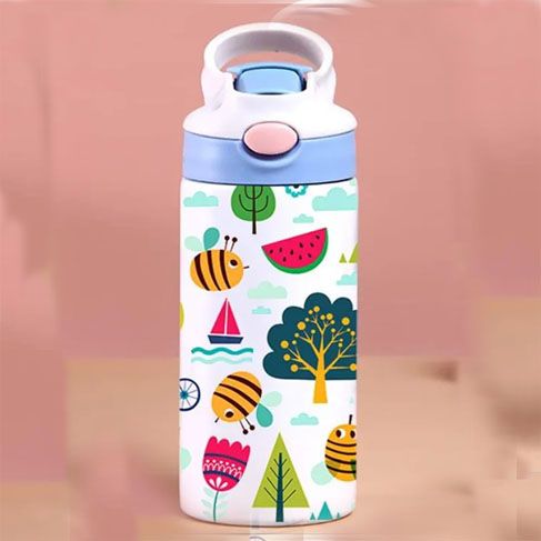 Stainless Steel Printed Thermos Waterbottle for Kids