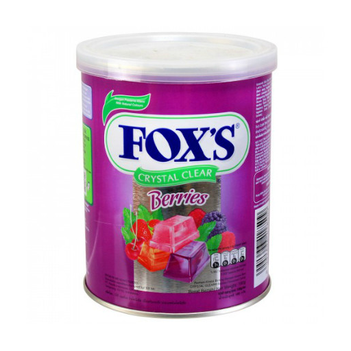 Foxs Chocolate Berries Tin 180Gm