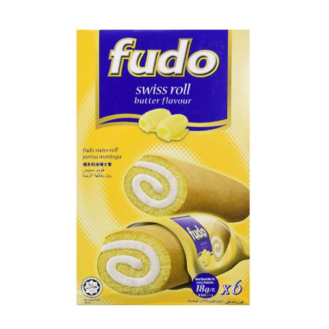 Fudo Swiss Roll Butter Box 108Gm