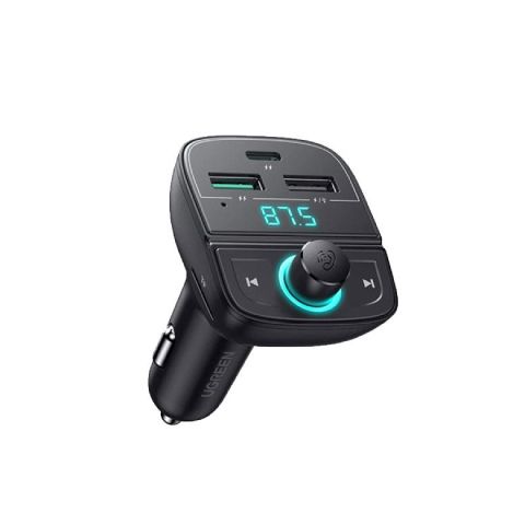 Ugreen FM&Bluetooth Transmitter&Car Charger + TF Slot