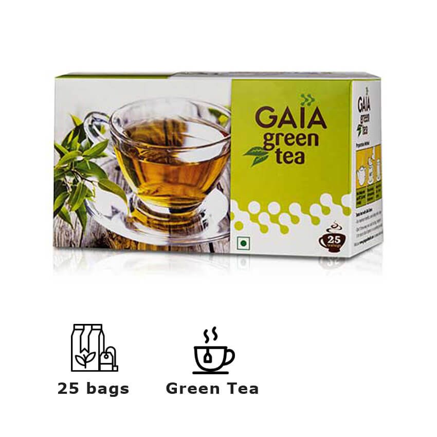 Gaia Green Tea 25's