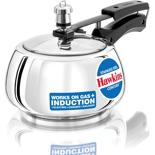 Hawkins Stainless Steel Contura 2 Litre Pressure Cooker SSC20