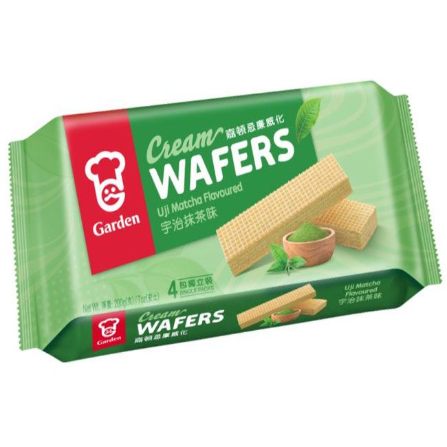 Garden Wafer Uji Matcha 200Gm