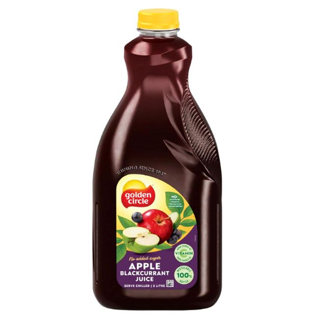 Golden Circle  Apple Blackcurrant Juice 2 Ltr