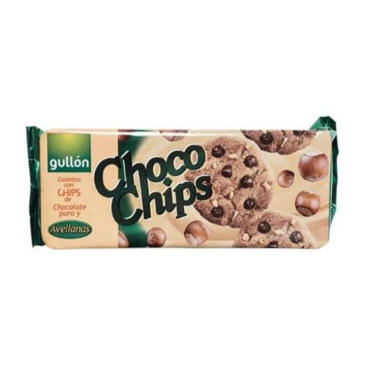 Gullon Choco Chips Avellanas 125Gm