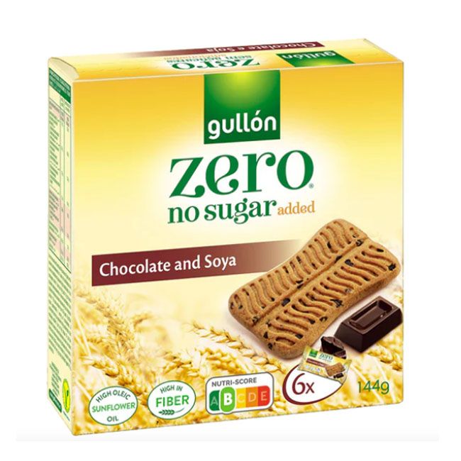 Gullon Sugar Free Chocolate & Soya Zero 144G