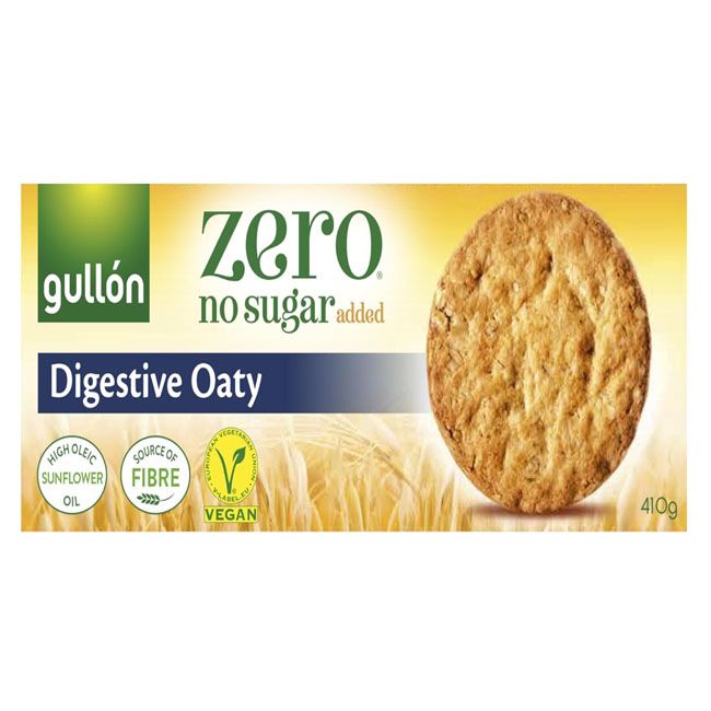 Gullon Zero Sugar Free Digestive Oaty 410G