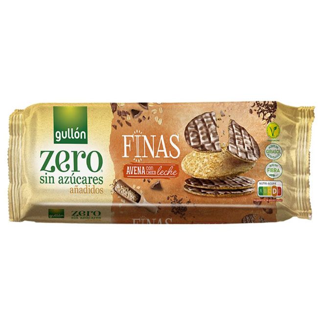 Gullon Sugar Free Finas Avena Con Choco Zero 150G