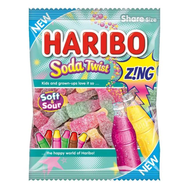 Haribo Soda Twist 160G