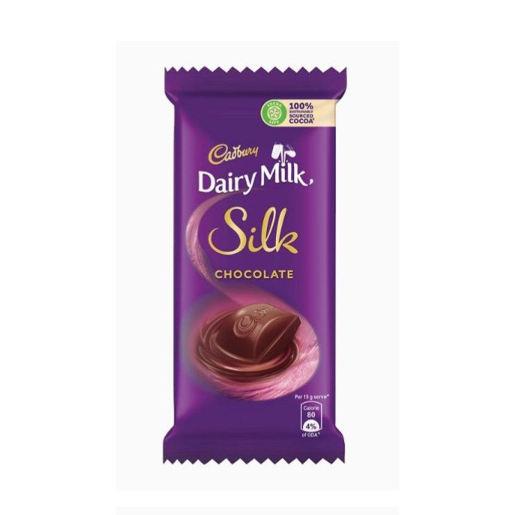 Cadbury Dairy Milk Silk Chocolate Bar 60 gm