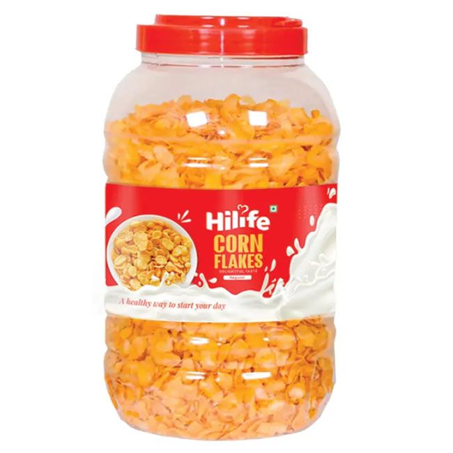 Hilife Cornflakes Jar 800Gm