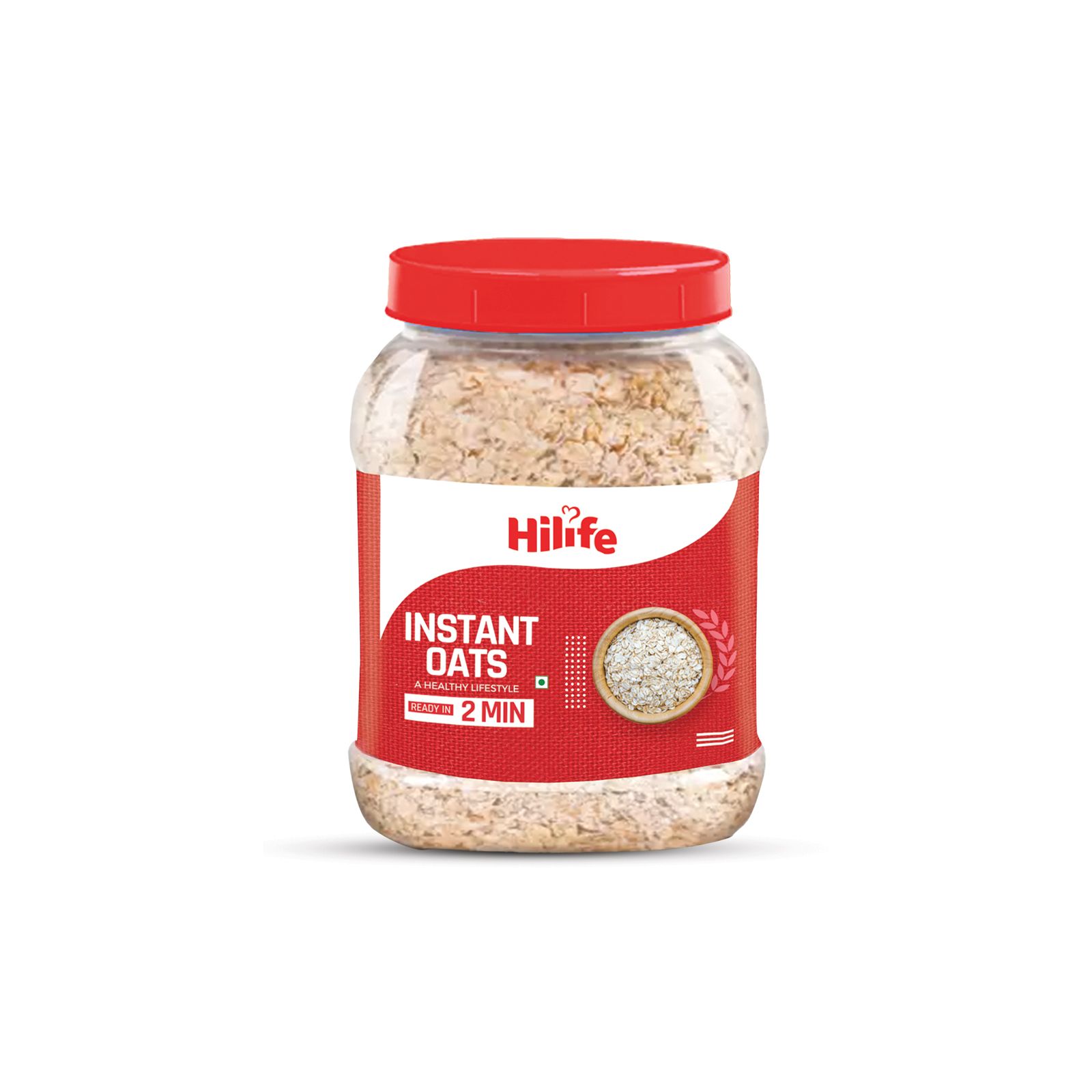 Hilife Instant Oats 450GM(Jar)