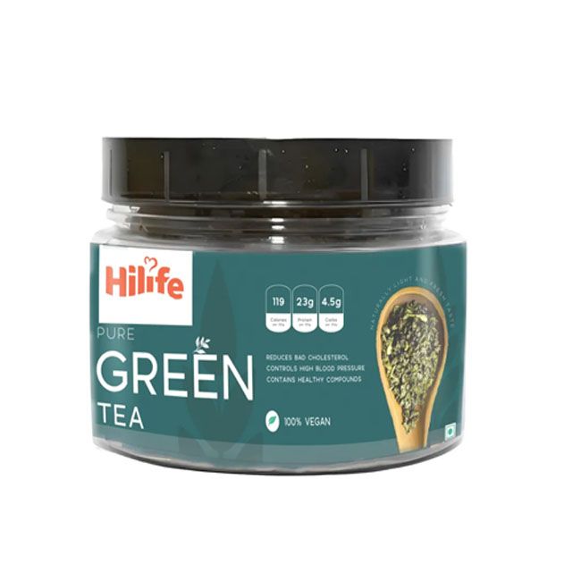 Hilife Green Tea Jar 75Gm