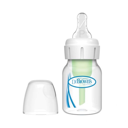 Dr Brown's SB2100-GBX Natural Flow Narrow Anti Colic Premium Flow 0m+ 60 ml