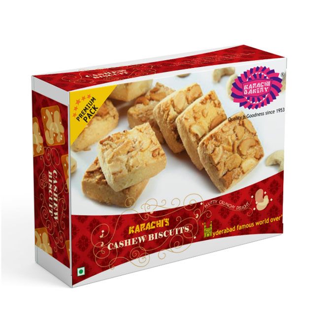 Karachi Bakery Cashew Biscuits 400Gm