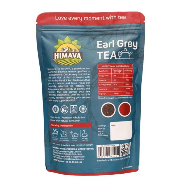 Himava Earl Grey Tea 200Gm