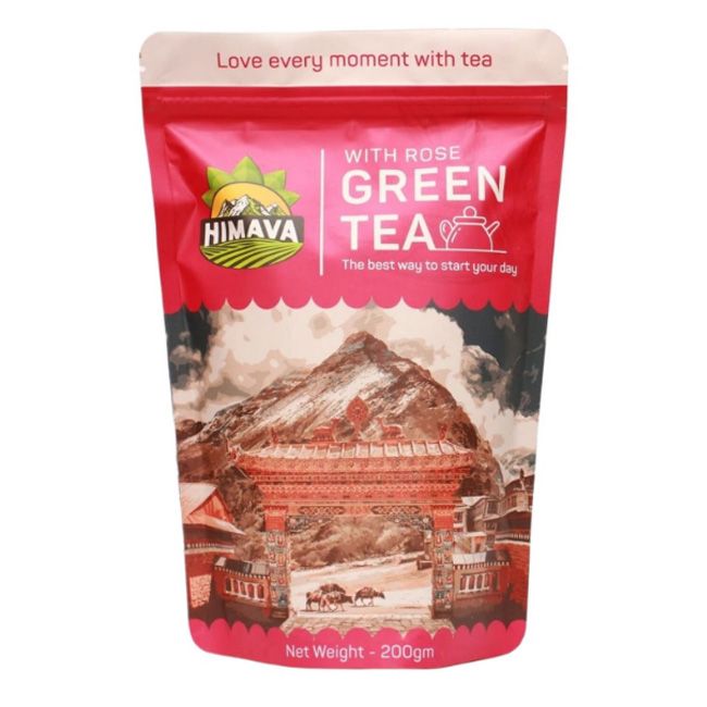 Himava Rose Green Tea 200Gm