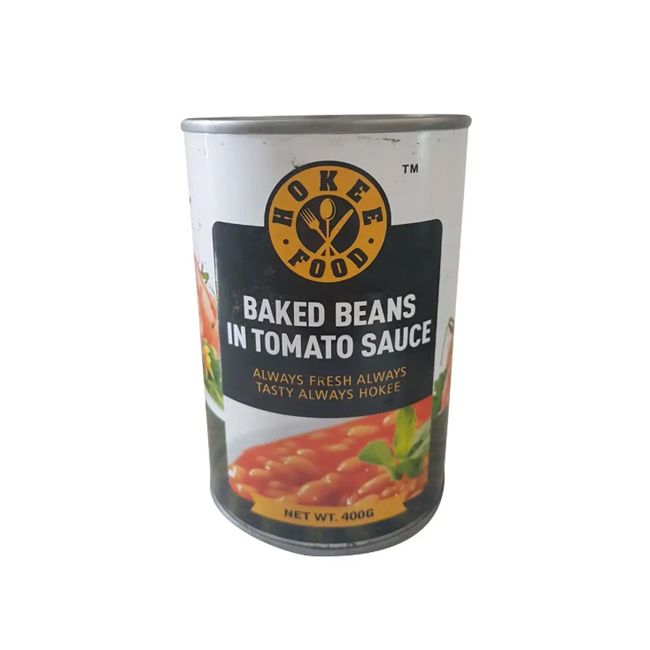 Hokee Canned Baked Beans In Tomato Sauce 400Gm