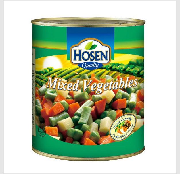 Hosen Mixed Vegetable Can 400Gm