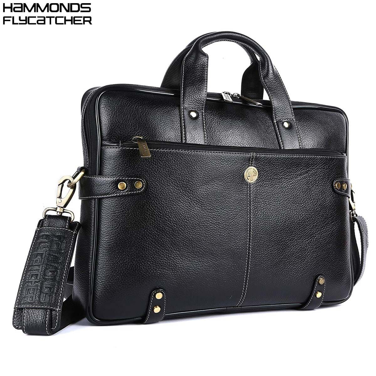 Hammonds Flycatcher Genuine Leather Laptop Bag