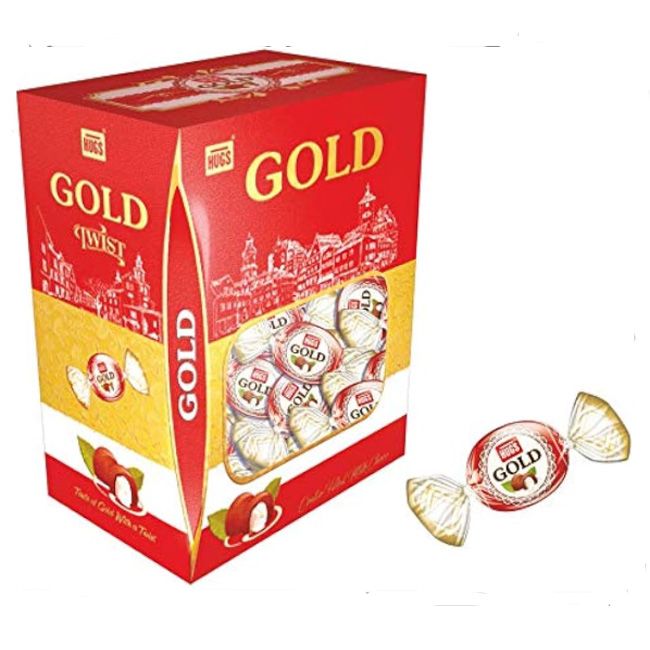 Hugs Gold Twist Box 570/690Gm