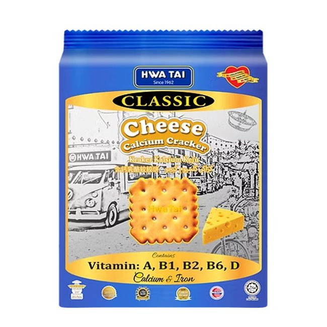 Hwatai Cheese Calcium Cracker 300Gm