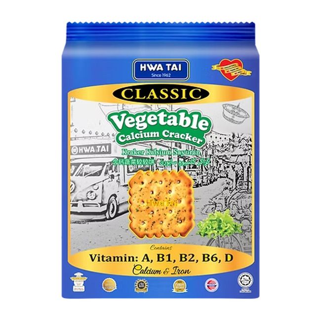 Hwatai Vegetable Calcium Cracker 300Gm