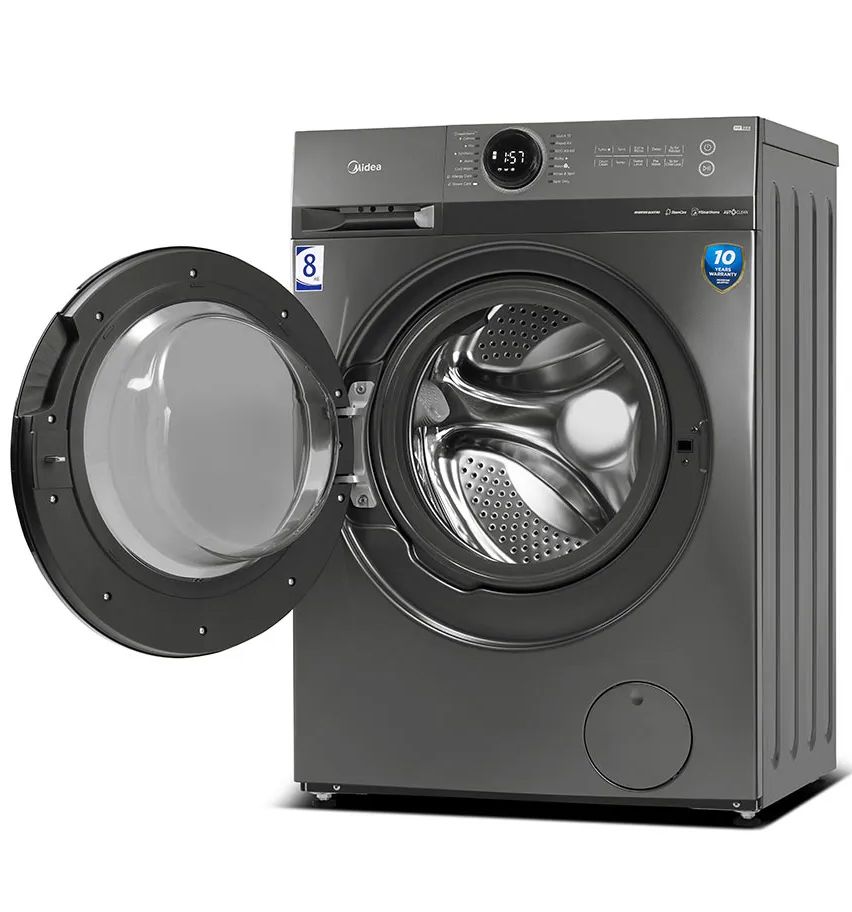 Midea 8Kg Front Load Washing Machine MF200W80WB/T-NP