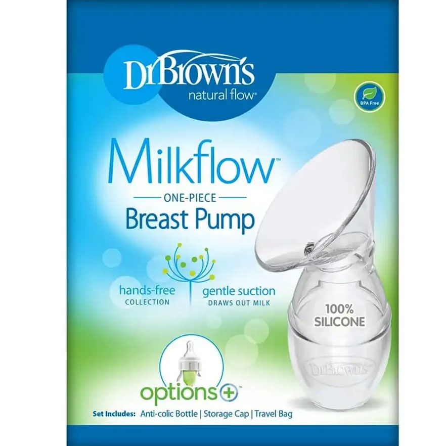 Dr Brown's BF015-P3 Milkflow One Piece Breast Pump