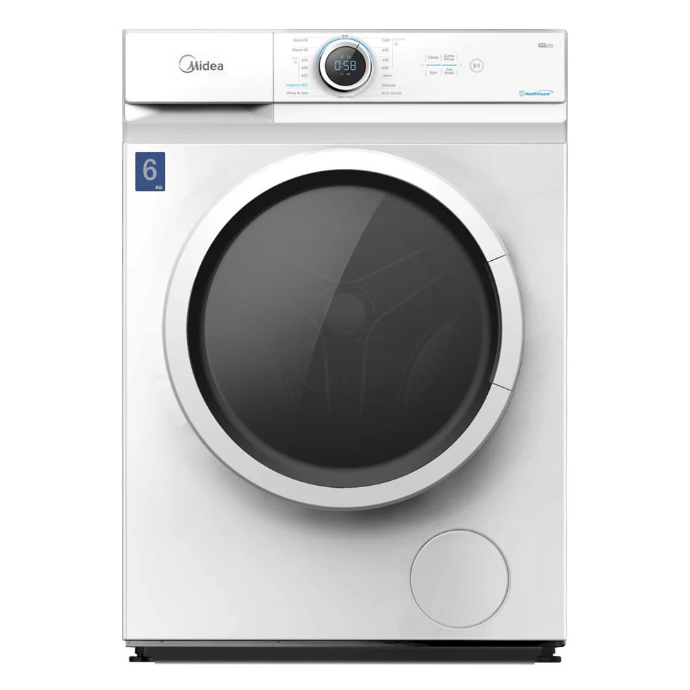 Midea 6Kg Front Load Washing Machine MF100W60/W-NP