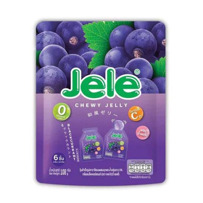 Jele Chewy Blackcurrant Jelly 108Gm