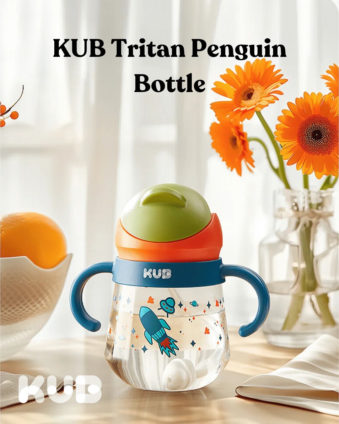 KUB Tritan Penguin Bottle