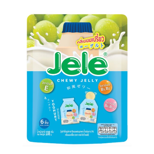 Jele Chewy Yogurt Jelly 108Gm