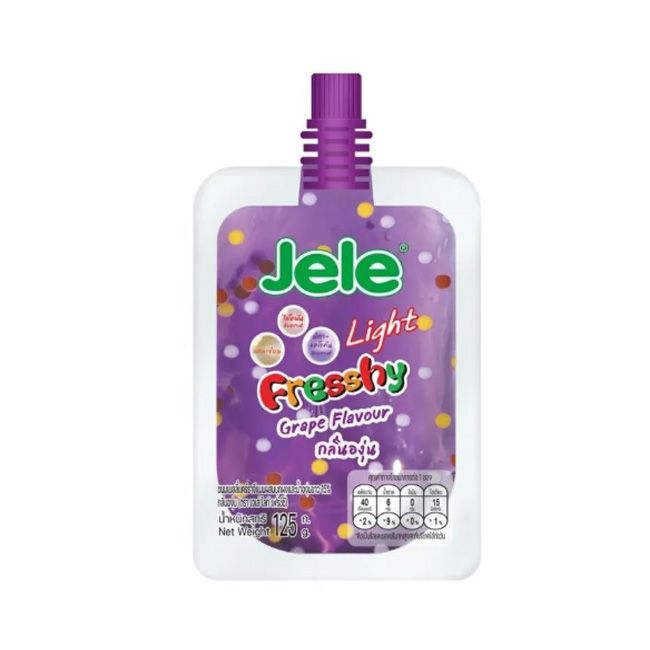 Jele Freshly Light Grapes 125Ml Pouch