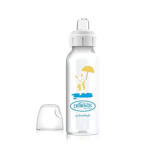 Dr. Brown's SB81095-P12 Bunny 8 Oz/250 Ml Pp N Sippy Spout Bottle