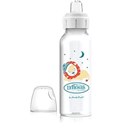 Dr. Brown's Lion 8 Oz/250 Ml Pp N Sippy Spout Bottle, Sb81097-P12