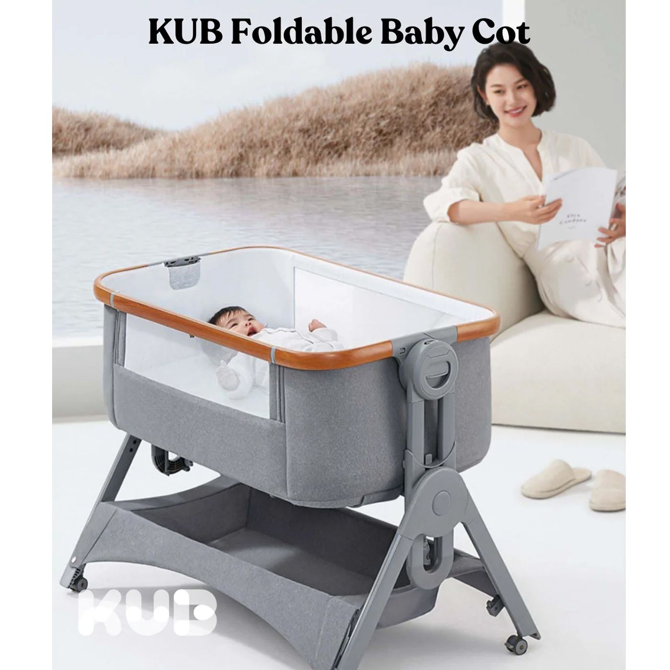 KUB Foldable Baby Cot