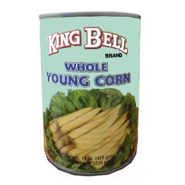 King Bell Young Corn 425Gm