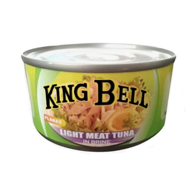 King Bell Tuna  in Brine 130Gm