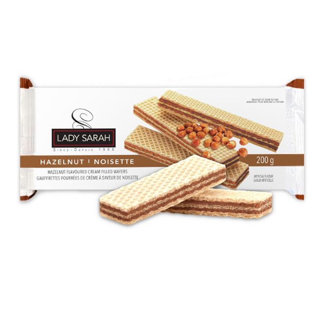 Lady Sarah Wafer Hazelnut 200Gm