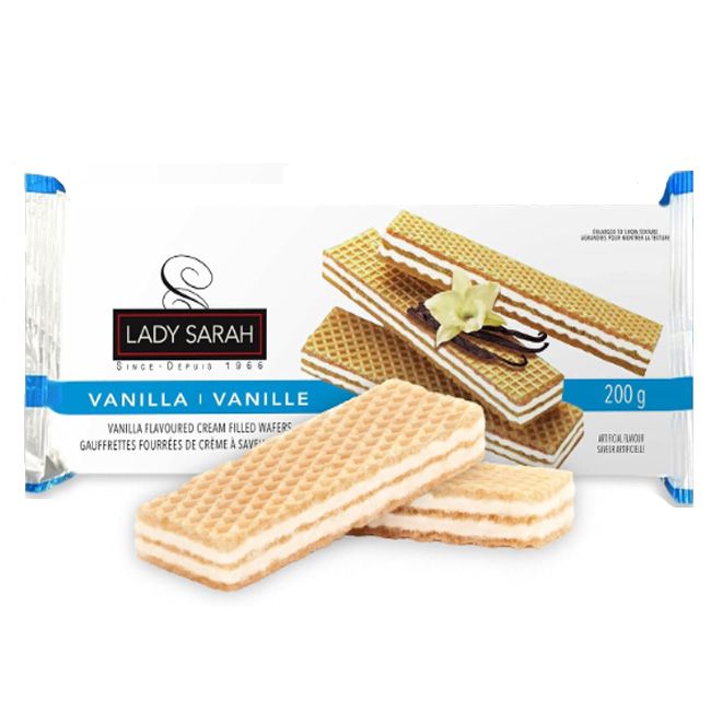 Lady Sarah Wafer Vanilla 200Gm