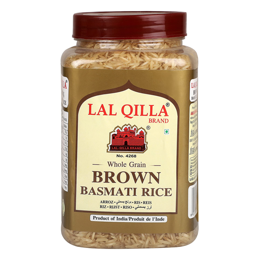 Lal Qilla Brown Basmati Rice Jar 1kg