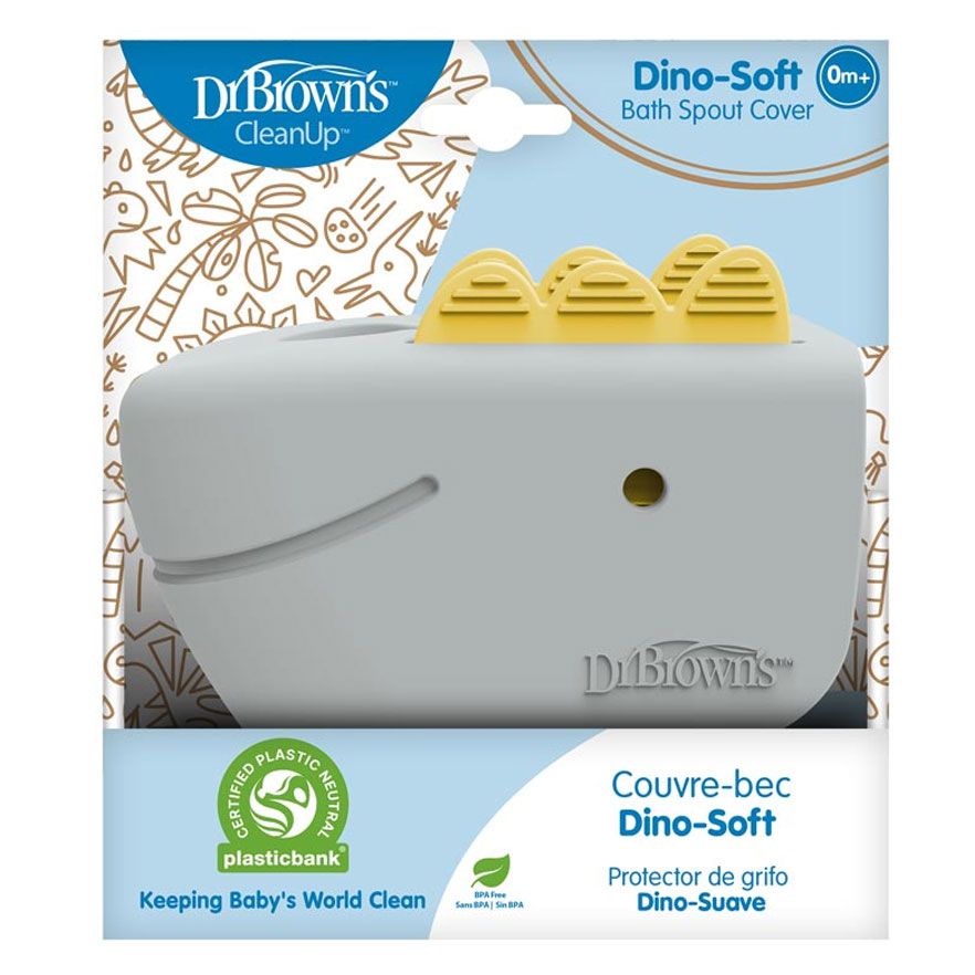 Dr Brown's Bl005-P6 Dino-Soft Bath Spout Cover  (0m+)