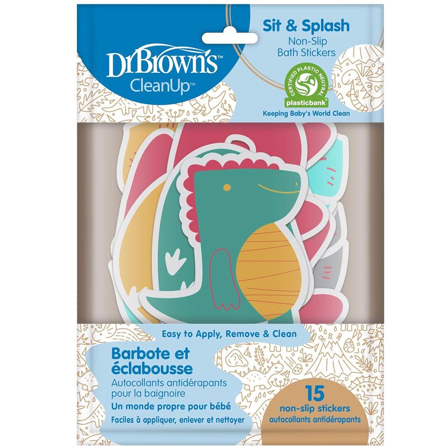 Dr Brown's BL009 Non Slip Bath Sticker (6m+)