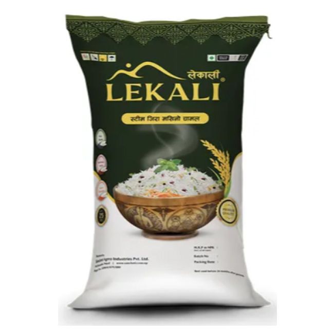 Lekali Steam Jeera Masino Rice 25Kg