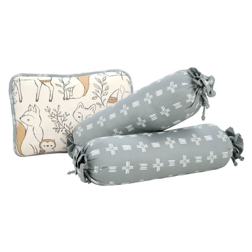 Crane Baby BC-110PC, Crane Baby Bolster & Pillow Set - Ezra(0+ years)